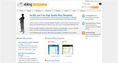 Desktop Screenshot of eblogtemplates.com